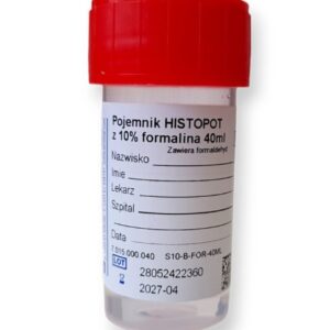 Recipient de 40 ml pentru histopatologi cu formalină 10%